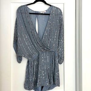 Parker sequin romper